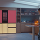 Imagen para el artículo titulado El último frigorífico de LG tiene puertas LED que cambian de color y un altavoz bluetooth integrado